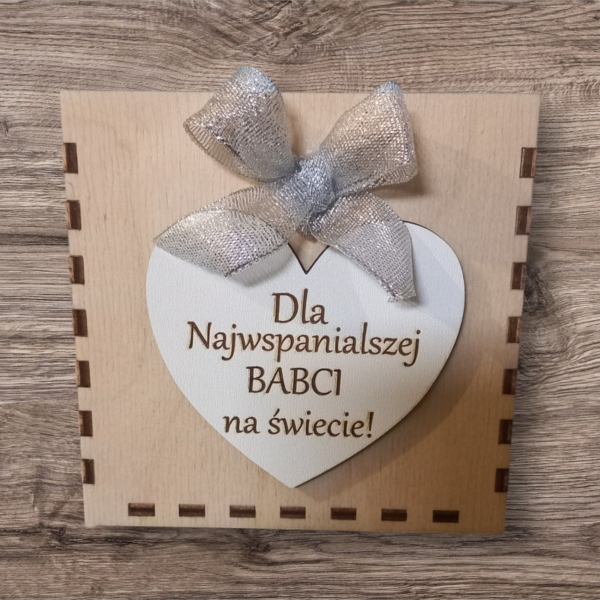 Doniczka osłonka box skrzyneczka na kwiatka na słodycze upominek